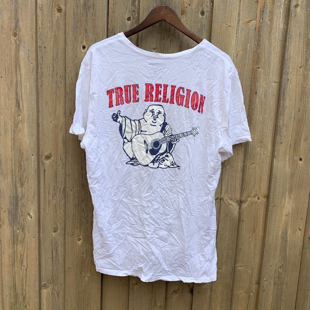 True Religion BIG LOGO T Shirt XXL